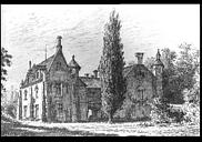 Cernay-la-Ville : Abbaye des Vaux-de-Cernay. - Vue prise du potager d\'aprs une gravure ancienne / Dormeuil, Auguste